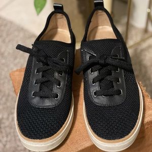 Slip on black shoes